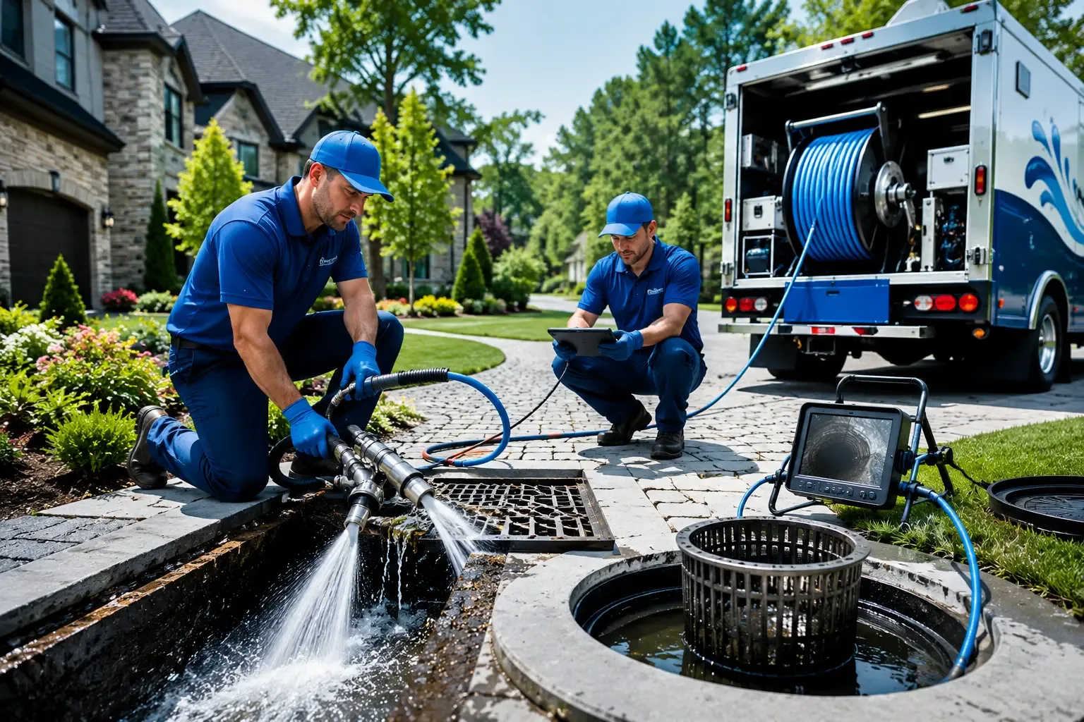 Local outdoor drain cleaning professionals in Waterford, MI